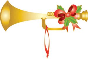 300x203 Free Horn Clip Art Image