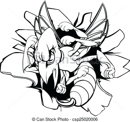 450x422 Hornet Clipart Hornet Clipart Mascots Memocards.co