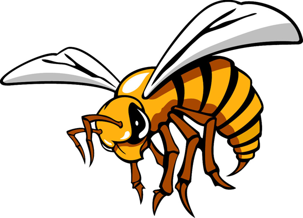 600x432 Free Hornet Clipart Image