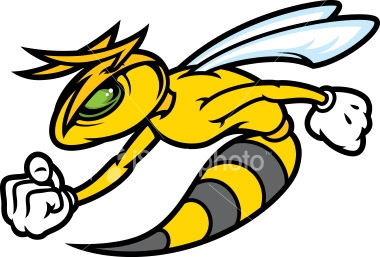380x257 Angry Hornet Clipart