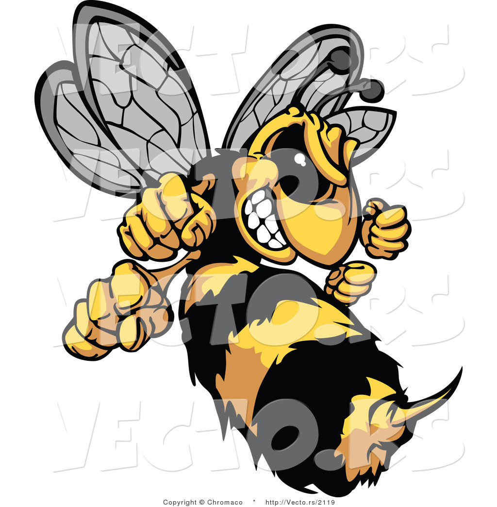 1024x1044 Hornets Vector Clipart