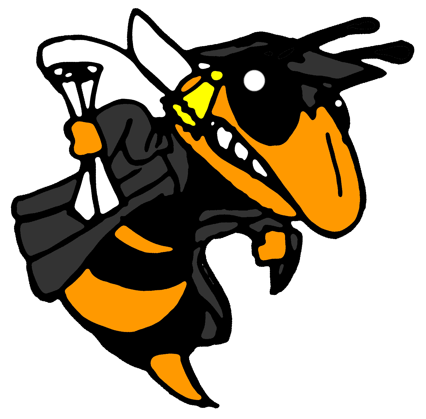 1457x1435 Yellow Jacket Clipart