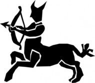 190x166 Sagittarius Tribal Clip Art Download 429 Clip Arts
