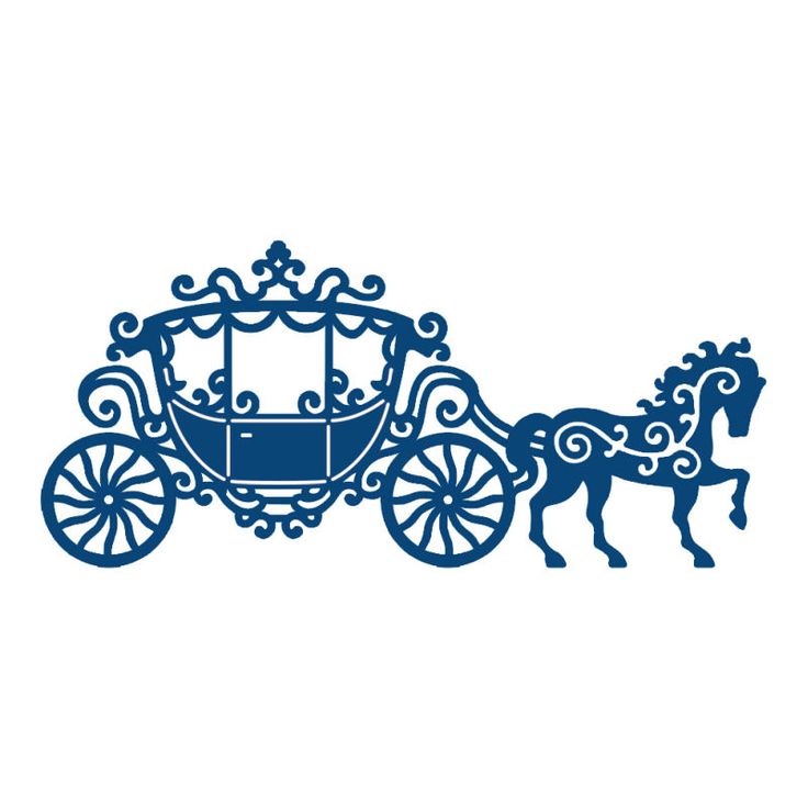 736x736 Horse Drawn Carriage Clipart Cinderella Carriage