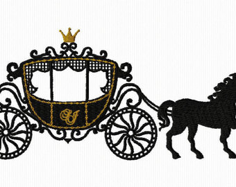 340x270 Horse Drawn Carriage Clipart Princess