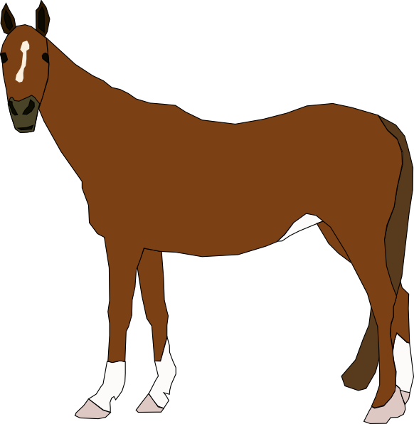 582x596 Horse Clip Art