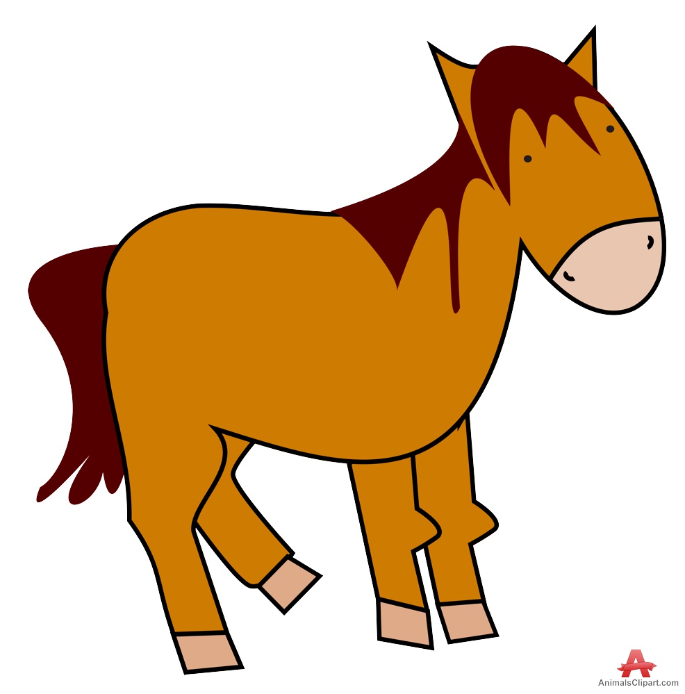 986x999 Horse Cartoon Clipart Free Clipart Design Download