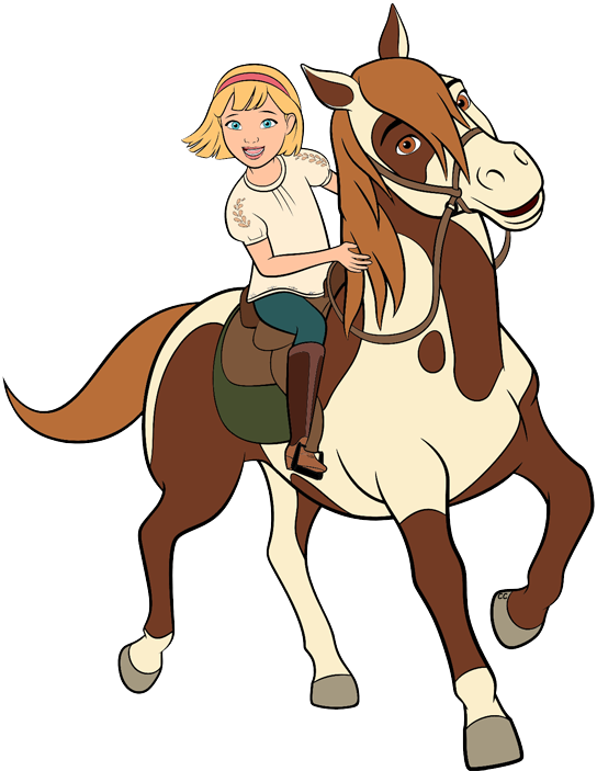 544x703 Spirit Riding Free Clip Art Images Cartoon Clip Art