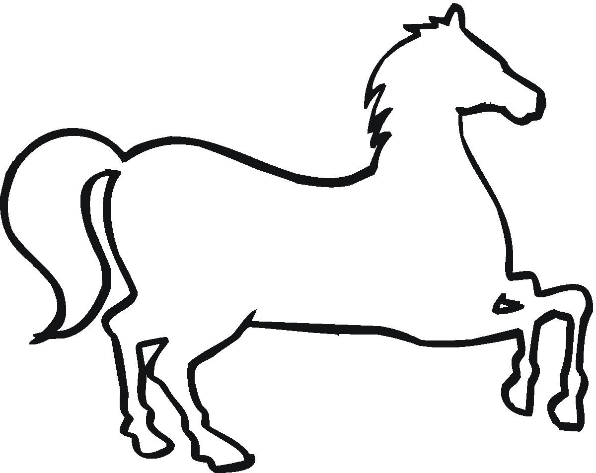 1200x953 Horse Outline Clip Art Clipart