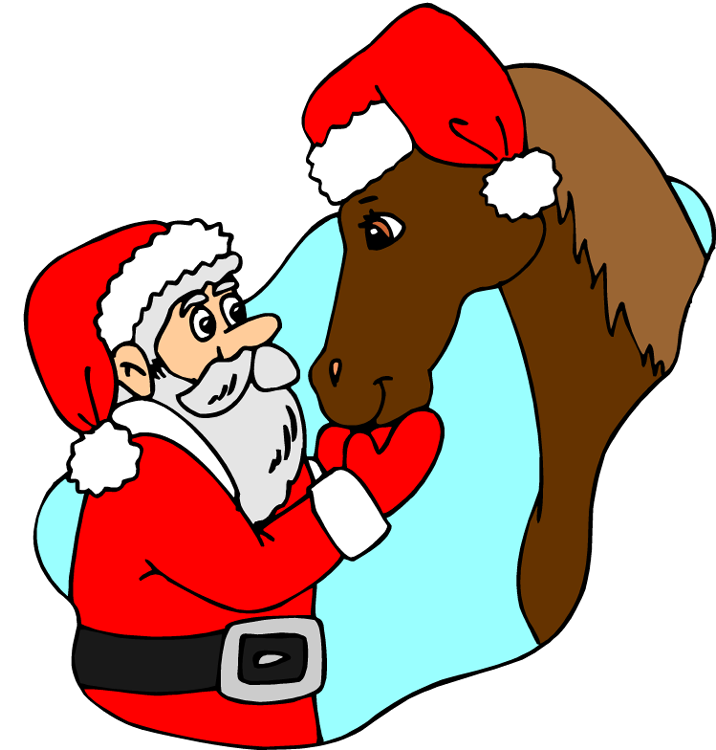 716x750 Horse Clipart Holiday