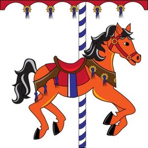 300x300 Carneval Clipart Horse Carousel