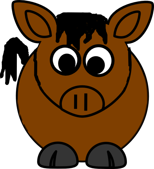 540x594 Horse Clip Art