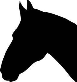 256x273 Best Horse Silhouette Ideas Horse Stencil