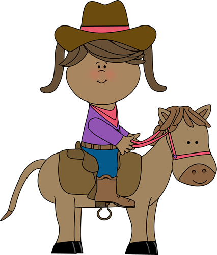 426x500 Free Horse Riding Clipart Image