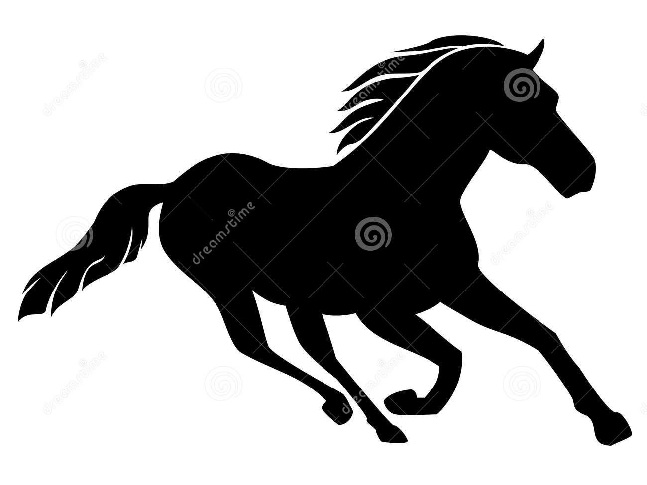 1300x975 Quarter Horse Clipart