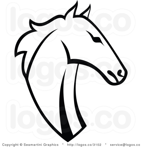 600x620 Graphics For Horse Head Logo Graphics