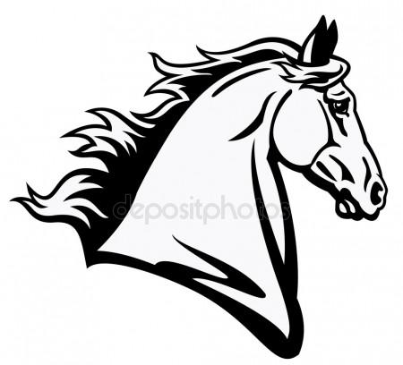 450x408 Horse Head Stock Vectors, Royalty Free Horse Head Illustrations