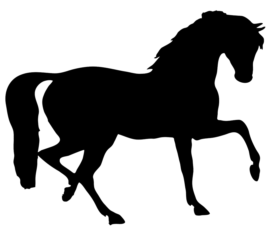 945x805 Pony Clipart Horse Shadow