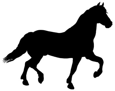 400x314 Horse Clipart 6