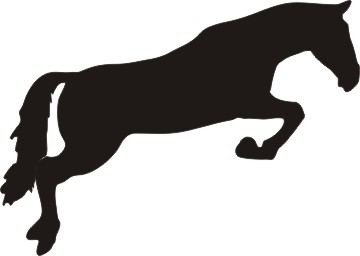 360x256 Jump Clipart Horse