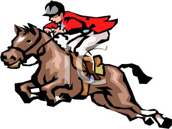 350x262 Anime Clipart Horse Rider