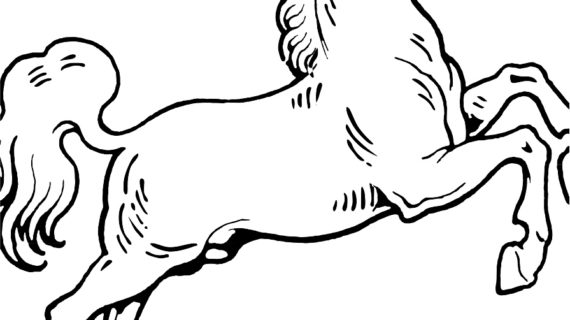 570x320 Outline Drawing Of A Horse Horse Free To Use Clipart Clipartall