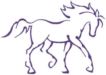 350x249 Horse Outline Printable Enfield Cresting Cake Ideas