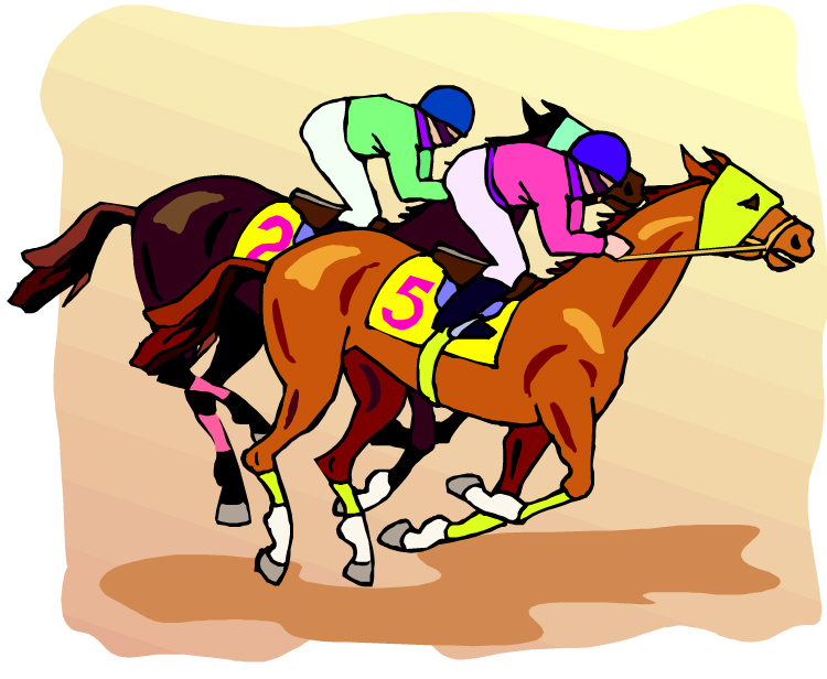 750x616 Jpeg Horse Racing Clipart