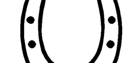 272x125 Horse Shoe Clipart Black And White Clipart Panda