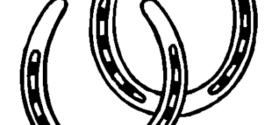 272x125 Horse Shoe Clipart Black And White Clipart Panda
