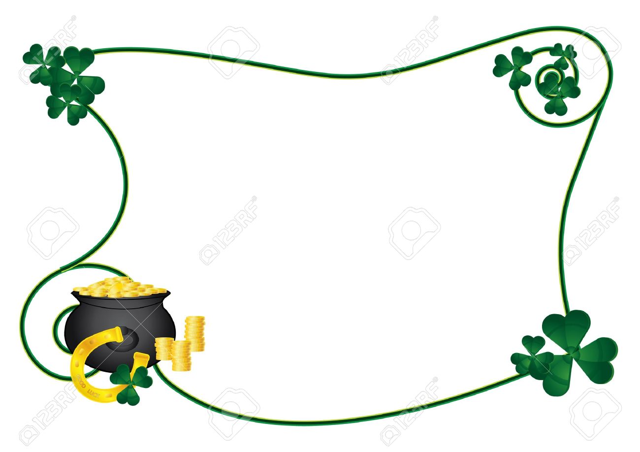 1300x918 Horseshoe Clipart Frame