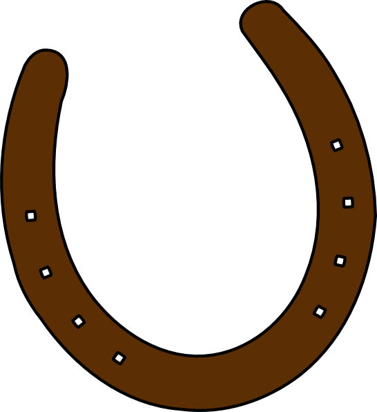 546x596 Horseshoe Clip Art