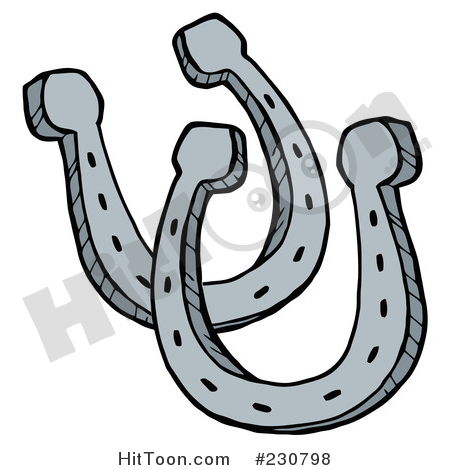 450x470 Horseshoe Clipart