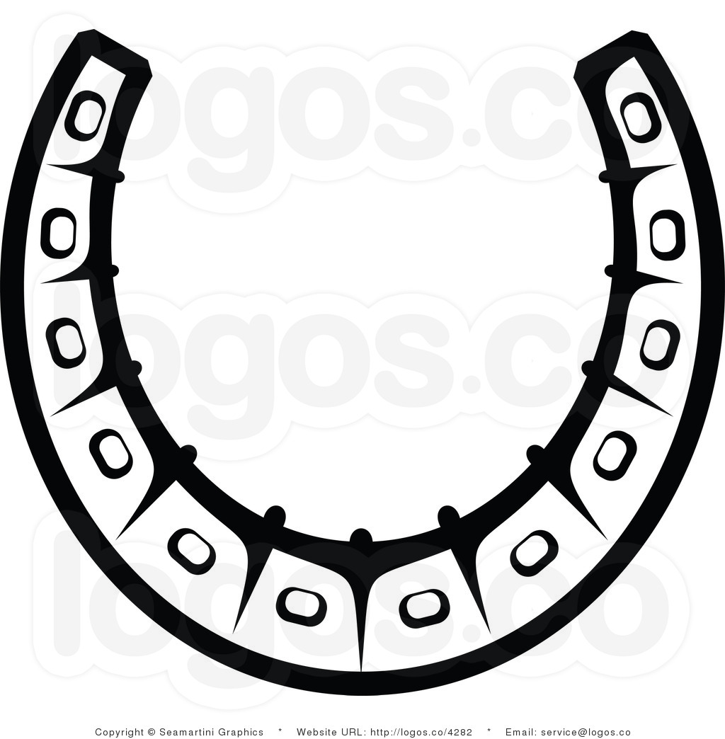 1024x1044 Horseshoe Clipart Outline Black And White