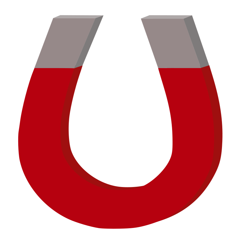 800x800 Horseshoe Clipart Red