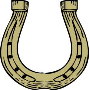 294x298 Horseshoes Clip Art
