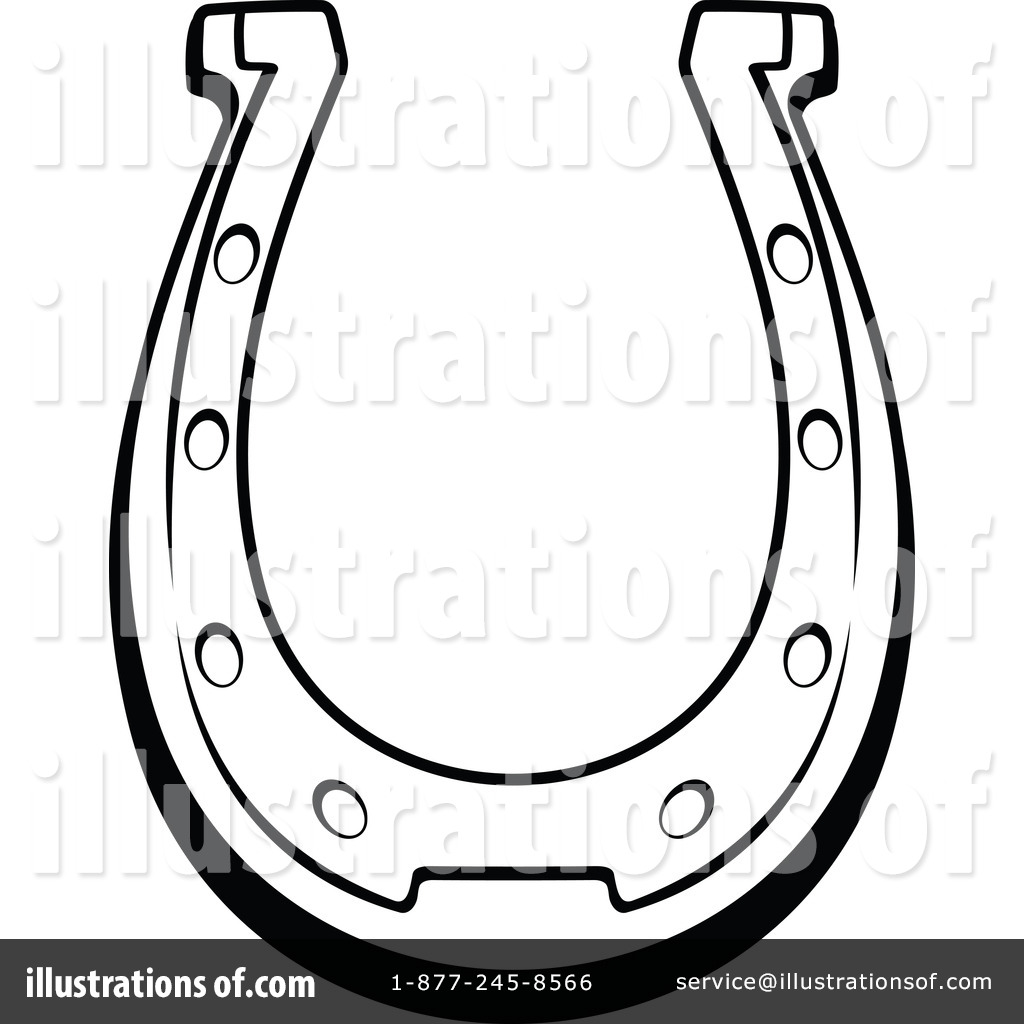 1024x1024 Drawn Horseshoe Vector