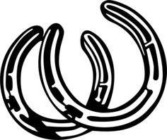 236x199 Horse Shoe Silhouette