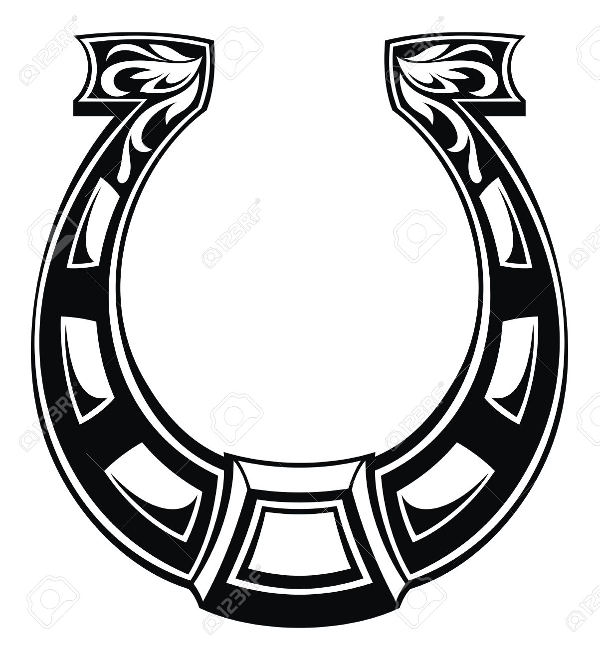 1203x1300 Horseshoe Royalty Free Cliparts, Vectors, And Stock Illustration