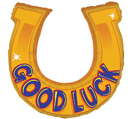 267x240 Good Luck Horseshoe Clipart