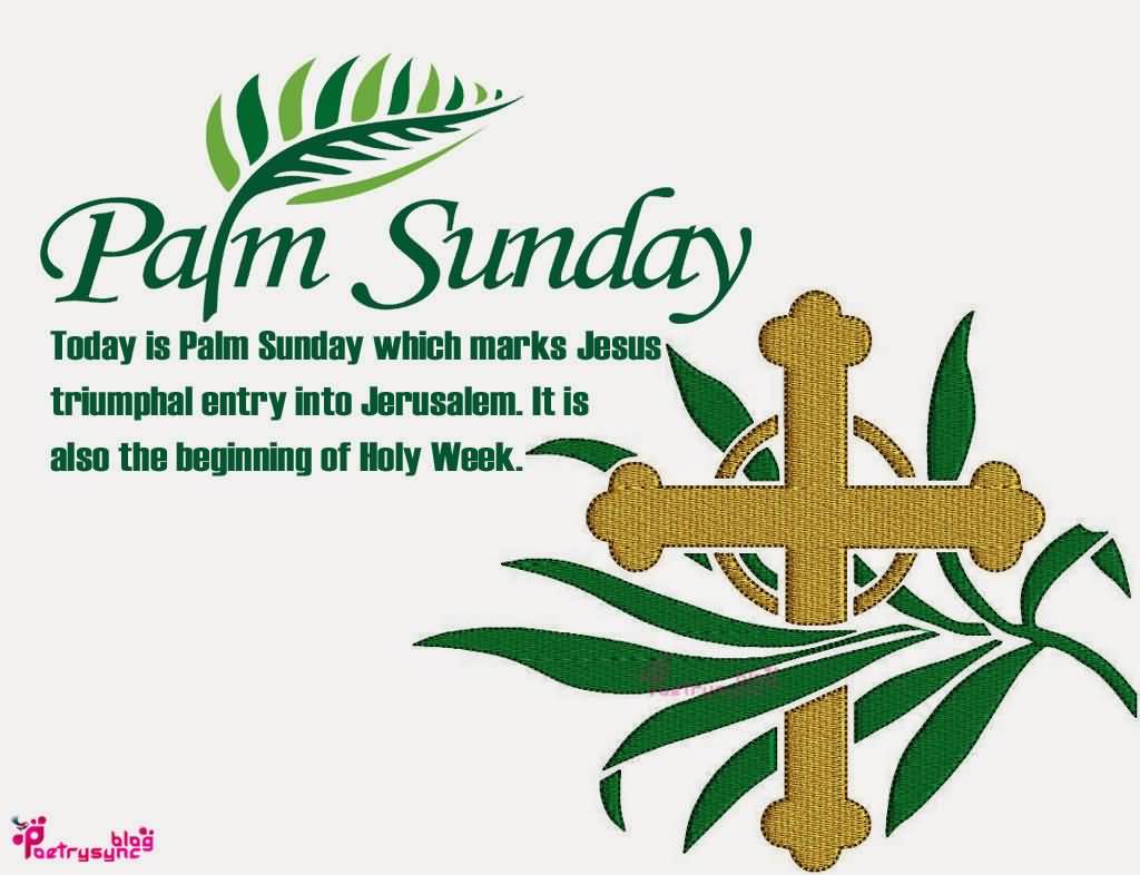 1024x786 Most Adorable Palm Sunday 2017 Wish Pictures And Images