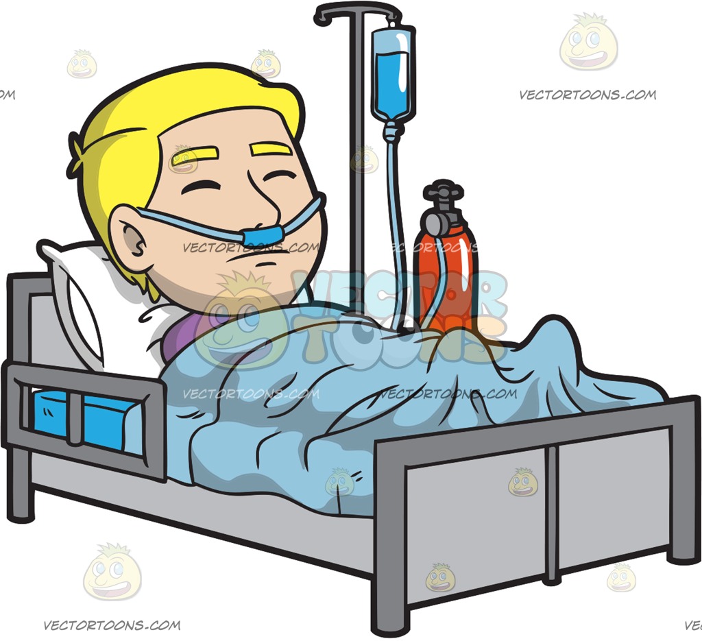 1024x935 Men Clipart Hospital Bed