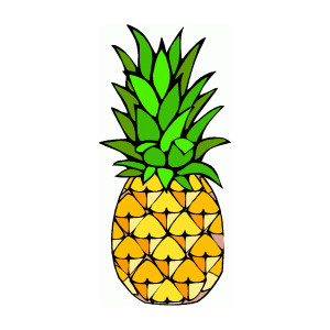 300x300 Pineapple Clip Art Clipart
