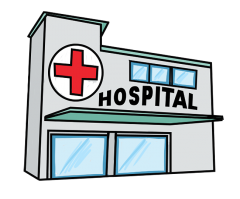 240x199 Hospital Clipart