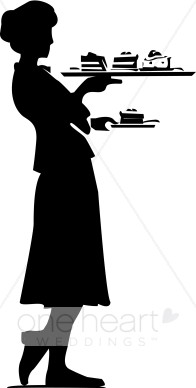 196x388 Dessert Sever Clipart Wedding Food Clipart