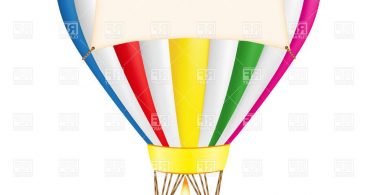 367x195 Hot Air Balloon Basket Outline Vector Archives