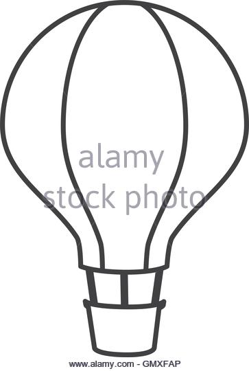 363x540 Hot Air Balloon Cartoon Black And White Stock Photos Amp Images