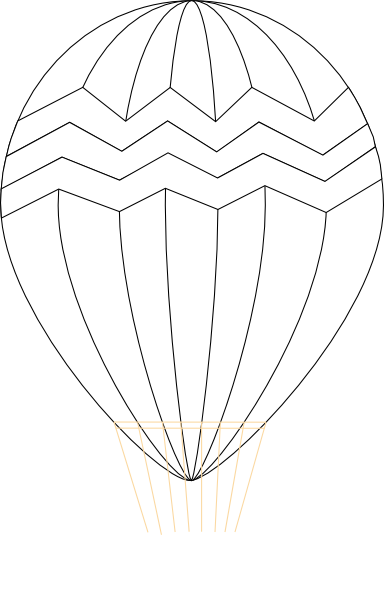 384x596 Hot Air Balloon Clip Art
