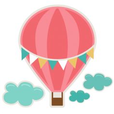 236x236 Cute Hot Air Balloon Clipart