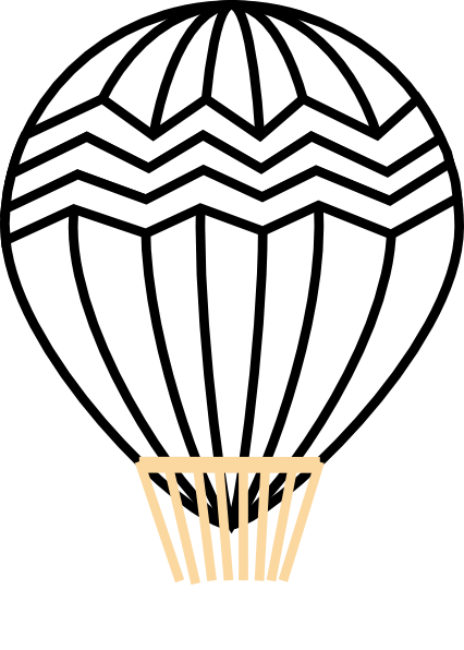426x596 Hot Air Balloon Clip Art